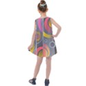 Abstract Colorful Background Grey Kids  Summer Dress View2