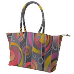 Abstract Colorful Background Grey Canvas Shoulder Bag by Bajindul