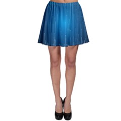 Abstract Rain Space Skater Skirt by Bajindul