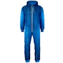 Abstract Rain Space Hooded Jumpsuit (Men)  View1