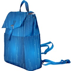 Abstract Rain Space Buckle Everyday Backpack by Bajindul