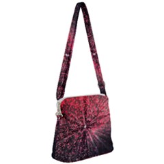 Abstract Background Wallpaper Zipper Messenger Bag by Bajindul