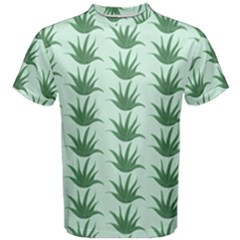 Aloe Plants Pattern Scrapbook Men s Cotton Tee by Bajindul