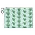 Aloe Plants Pattern Scrapbook Canvas Cosmetic Bag (XL) View1