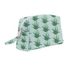 Aloe Plants Pattern Scrapbook Wristlet Pouch Bag (medium)