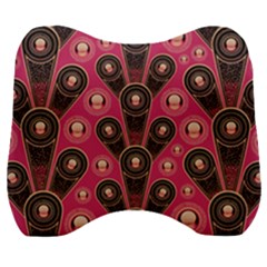 Background Abstract Pattern Velour Head Support Cushion