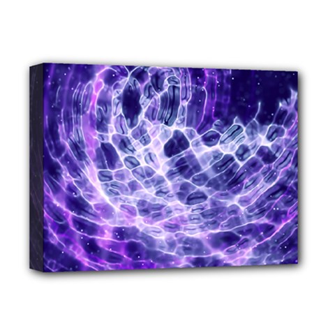 Abstract Space Deluxe Canvas 16  X 12  (stretched)  by Bajindul