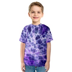 Abstract Space Kids  Sport Mesh Tee