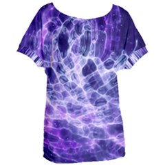 Abstract Space Women s Oversized Tee by Bajindul