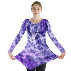 Abstract Space Long Sleeve Tunic 