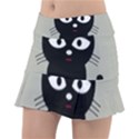 Cat Pet Cute Black Animal Tennis Skirt View1