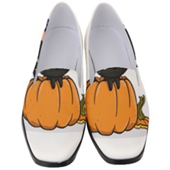 Halloween Cute Cat Women s Classic Loafer Heels