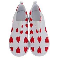 Heart Red Love Valentines Day No Lace Lightweight Shoes by Bajindul