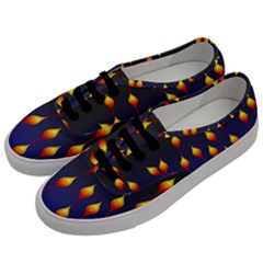 Flower Buds Floral Night Men s Classic Low Top Sneakers by Bajindul