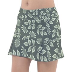 Flowers Pattern Spring Nature Tennis Skirt by Bajindul