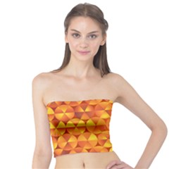 Background Triangle Circle Abstract Tube Top by Bajindul