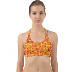 Background Triangle Circle Abstract Back Web Sports Bra by Bajindul