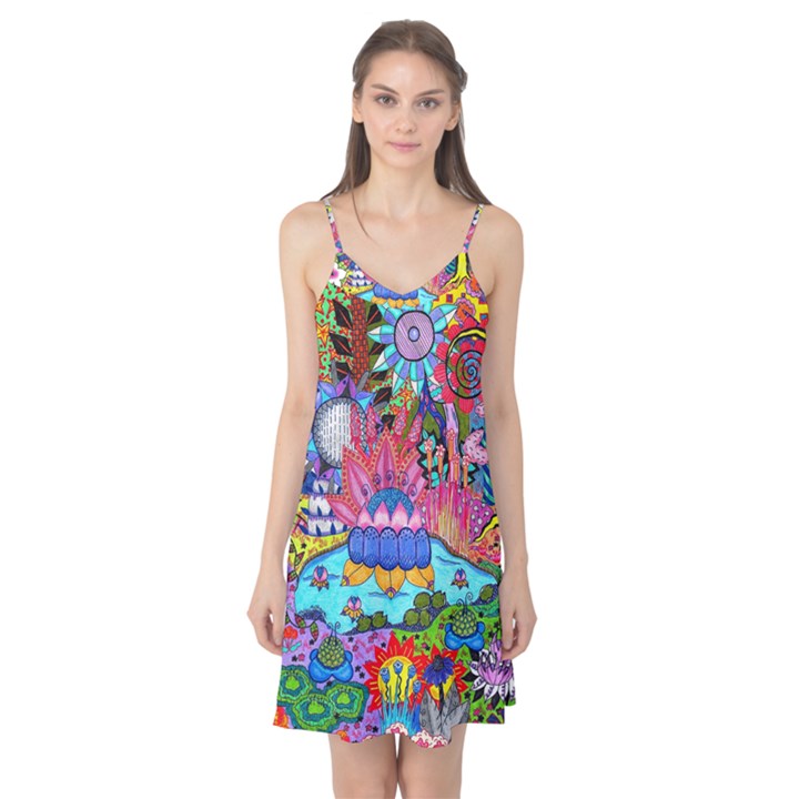 Pond Abstract  Camis Nightgown