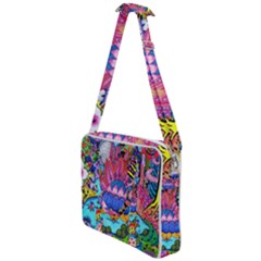 Pond Abstract  Cross Body Office Bag by okhismakingart