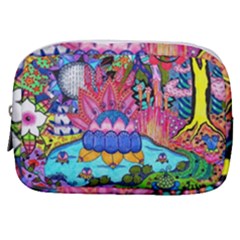 Pond Abstract  Make Up Pouch (small) by okhismakingart