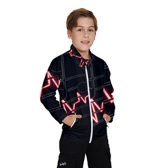 Music Wallpaper Heartbeat Melody Kids  Windbreaker by Bajindul