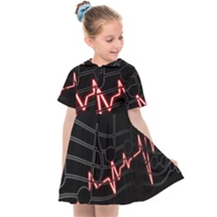 Music Wallpaper Heartbeat Melody Kids  Sailor Dress by Bajindul