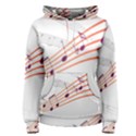 Music Notes Clef Sound Women s Pullover Hoodie View1