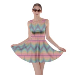 Pattern Background Texture Colorful Skater Dress by Bajindul