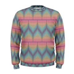 Pattern Background Texture Colorful Men s Sweatshirt by Bajindul