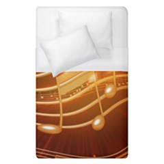 Music Notes Sound Musical Love Duvet Cover (single Size) by Bajindul