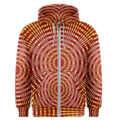 Pattern Background Structure Men s Zipper Hoodie by Bajindul