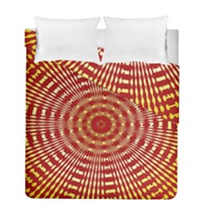 Pattern Background Structure Duvet Cover Double Side (full/ Double Size) by Bajindul