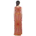 Pattern Background Structure Empire Waist Maxi Dress View2