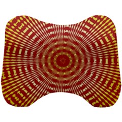 Pattern Background Structure Head Support Cushion by Bajindul