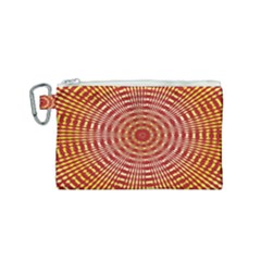 Pattern Background Structure Canvas Cosmetic Bag (small) by Bajindul