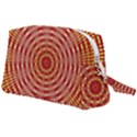 Pattern Background Structure Wristlet Pouch Bag (Large) View2