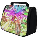 Music Abstract Sound Colorful Full Print Travel Pouch (Big) View1