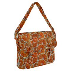 Oranges Background Texture Pattern Buckle Messenger Bag