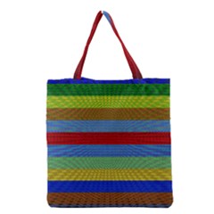 Pattern Background Grocery Tote Bag by Bajindul