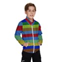 Pattern Background Kids  Windbreaker View1