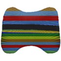 Pattern Background Head Support Cushion View2