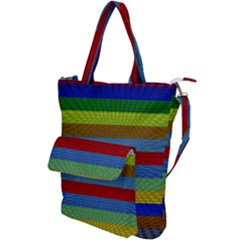 Pattern Background Shoulder Tote Bag by Bajindul