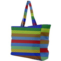 Pattern Background Simple Shoulder Bag by Bajindul