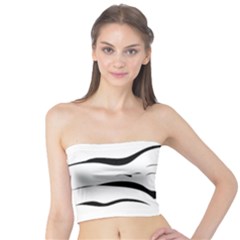 Sky Birds Flying Flock Fly Tube Top by Bajindul