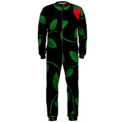 Roses Flowers Spring Flower Nature Onepiece Jumpsuit (men)  by Bajindul