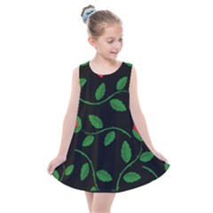 Roses Flowers Spring Flower Nature Kids  Summer Dress by Bajindul