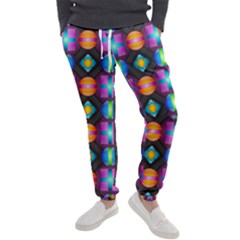 Squares Spheres Backgrounds Texture Men s Jogger Sweatpants