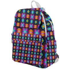 Squares Spheres Backgrounds Texture Top Flap Backpack by Bajindul