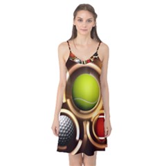 Sport Ball Tennis Golf Football Camis Nightgown by Bajindul