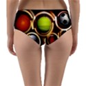 Sport Ball Tennis Golf Football Reversible Mid-Waist Bikini Bottoms View4